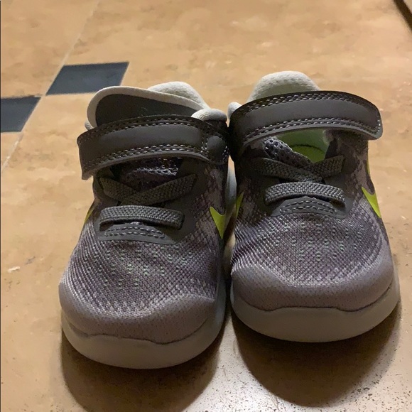 Brand New Baby grey Nikes Size 3C